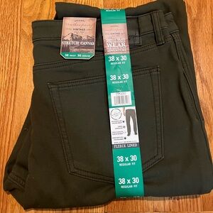 Weatherproof Men's Jeans - Olive Green